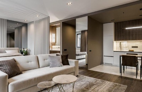 Kyiv Apartment | Classy Studio in Chicago, a Luxurious Condo