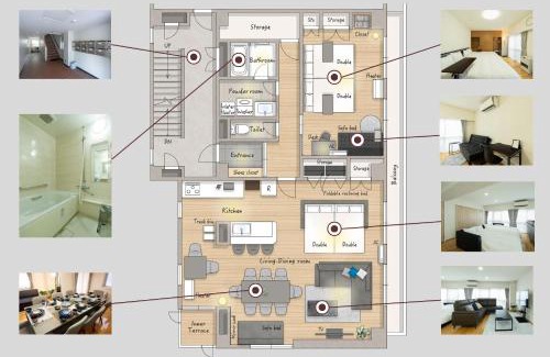 Kita Ward Apartment | CleanNest Hokkaido Sapporo Kita33jyou
