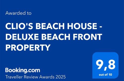 Ormos Korthiou House | CLIO'S BEACH HOUSE - DELUXE BEACH FRONT PROPERTY