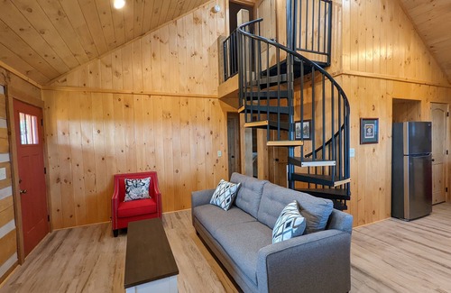 Traphill Cabin | Closest Vacation Rental to NC's Stone Mountain State Park