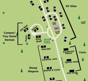 Hermosa Other | Cloud Nine Tent #1 - The Ponderosa Palace