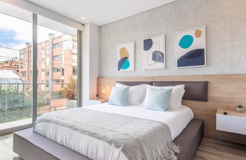 Usaquen Apartment | Cloud9 |Up for 14 ppl Sauna & indoor Pool|The Onyx