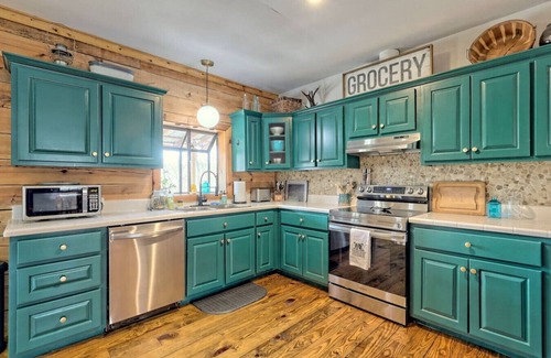 Tiger Apartment | Clyde’s Cabin: Mtn View, Fire Pit, Pet-Friendly