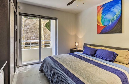 Akumal Apartment | Coastal Resort Condo with Balcony - Walk to Beach!