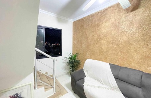 Jardim Praiano Apartment | Cobertura Guarujá, Enseada. 500 mts do mar p/10 pessoas