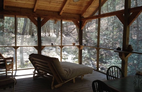Tellico Plains Cabin | Coker Creek Creekside Bungalow