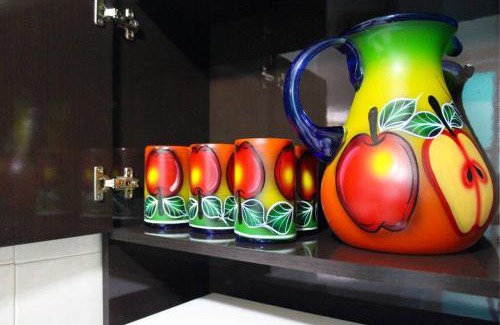 Texcoco House | Colorida Casa Azul en Texcoco Centro WiFi Cocina