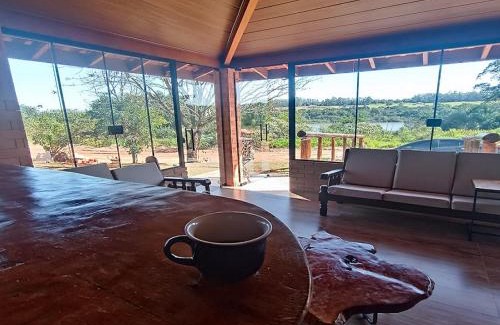 Aguas de Santa Barbara House | COM LAREIRA Recanto do Lago no Santa Bárbara Resort Residence