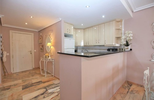 Estepona Apartment | Comfortable apartment with seaview and air con, Seafront Estepona port near bars and restaurants