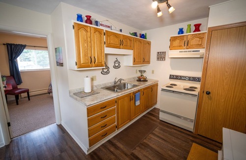 Munising Apartment | Comfortable family friendly situated on the shore of Munising Bay Lake Superior