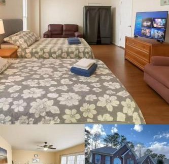 Chapel Hill House | Comfortable Rooms in A Single Family House in Chapel Hill near UNC Duke RTP, with Massage Chair