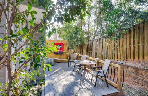 Summerville Apartment | Comfy Augusta Condo with Deck about 4 Mi to Olde Town