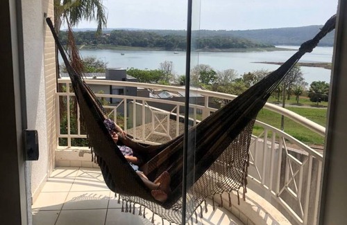 Caldas Novas Apartment | Complete apartment with the most incredible view of corumbá lake