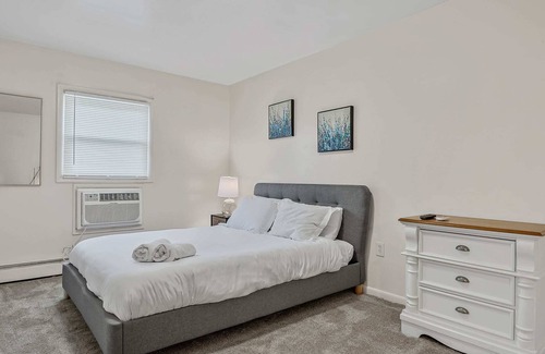 Highspire Apartment | Convenient 2BR with Comfy Sofa and TV