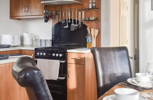 Millom Apartment | Cookies Corner is a three-bedroom caravan is perfect for a relaxing getaway.