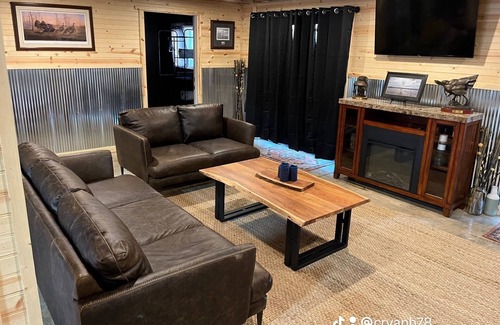 Wright Cabin | Coolest cabin in the county. Waterfront property with a view