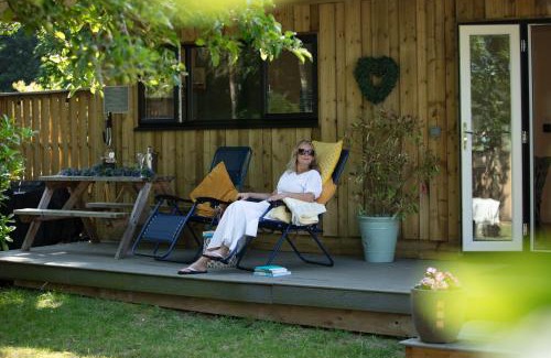 Toppesfield House | Copper Beech Lodge with Hot Tub, Games Room, Fire Pit