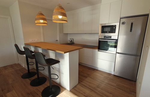 Porto do Son House | Corbelo, modern and functional house between the sea and the mountains. Ideal for families