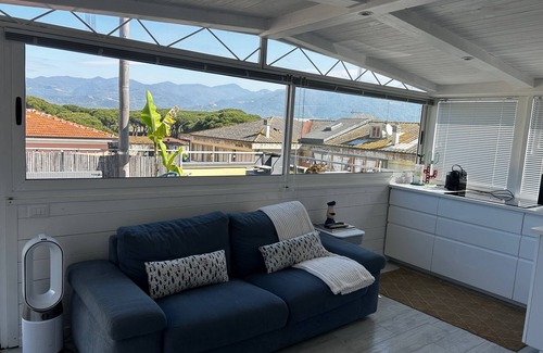 Marinella di Sarzana Apartment | Cosy Apartment With Terrace View in Sarzana, Italy