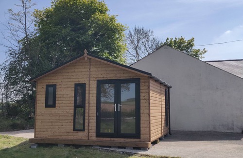 Comber Cabin | Cosy Log Cabin - views of Scrabo Tower