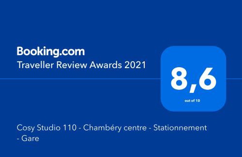 Chambery Apartment | Cosy Studio 110 - Chambéry centre - Stationnement - Gare