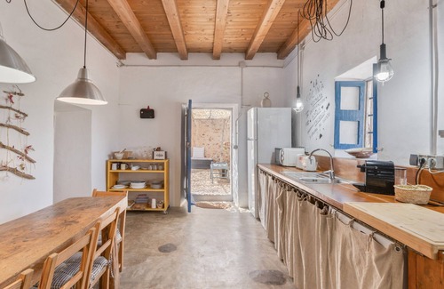Formentera Cottage | Country Cottage 'Xicu' with Private Terrace and Garden