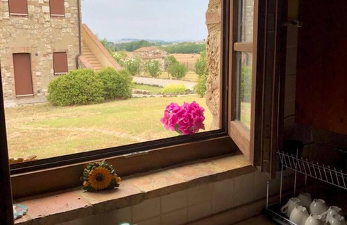 Asciano Apartment | Country House Girasole Crete Senesi Vakantie Huis