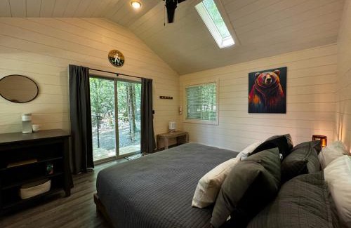 Balsam Grove Other | Couples Glamping Cabin-Lazy Bear at Valley Bear Farms Resort