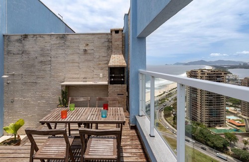 Barra da Tijuca Apartment | Coverage in Barra da Tijuca for 6 People Lc2207