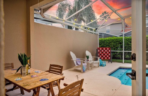 Lake Davenport Estates House | Covered Heated Pool Game room 4BR Near Disney!