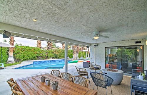 Araby House | Covered Patio, Pool and Games Home in Palm Springs