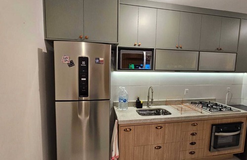 Jacarei Apartment | Cozy apartment with balcony - complete condominium