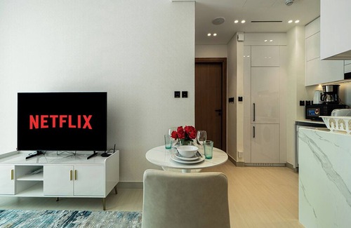 Dubai Apartment | Cozy 1-bedroom apartment Binghatti House JVC- Dubai