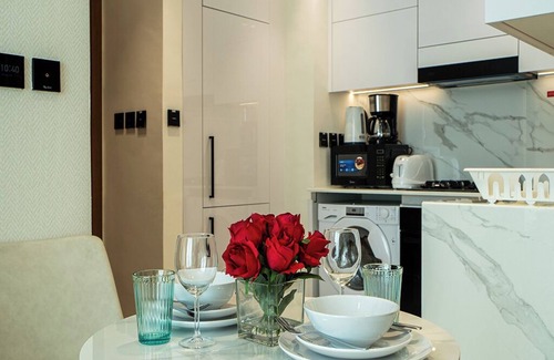 Dubai Apartment | Cozy 1-bedroom apartment Binghatti House JVC- Dubai
