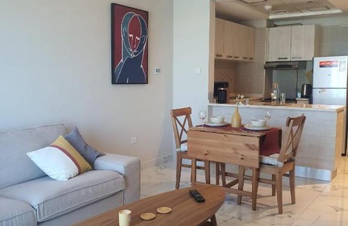 Dubai Apartment | Cozy 1-bedroom apartment in Dubai South with Pool
