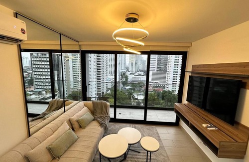San Francisco Apartment | Cozy 1-bedroom studio in amazing Panama with great view and amenities