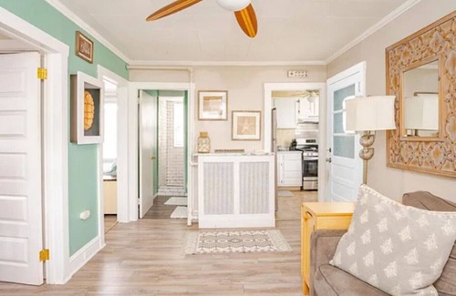 North End Apartment | Cozy 2BR with Bunk Beds, Steps to Boardwalk