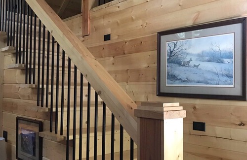 Linn Valley Cabin | Cozy A-Frame cabin right next to the water.