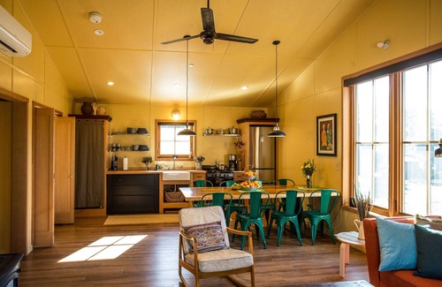 Ukiah House | Cozy Barn at Whispertree Retreat; Rustic Luxury