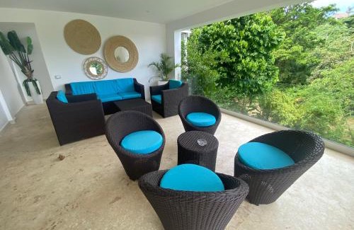 Las Terrenas Apartment | Cozy Beachfront Condo-2 Pools-Lounge-Tropical-View-Tennis Court