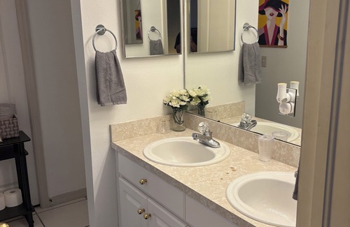 Riverview House | Cozy bedroom on first floor. No kitchen access .