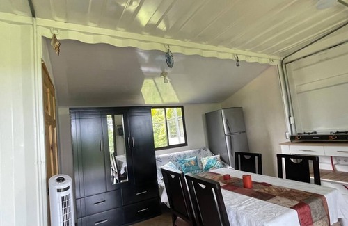 Ciudad Cortes Cabin | Cozy Cabin #2 for 2 in Puerto Cortes with AC and WiFi with beautiful sunsets