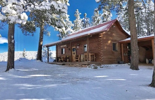 Angel Fire Cabin | Cozy Cabin with StunningMountainViews near Resort