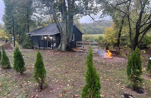 Coshocton Cabin | Cozy cabin with WiFi and AC in welcoming Willcreek River