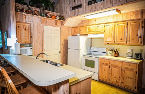 Pine Mountain Ski Chalet | Cozy cottage nestled in the woods.