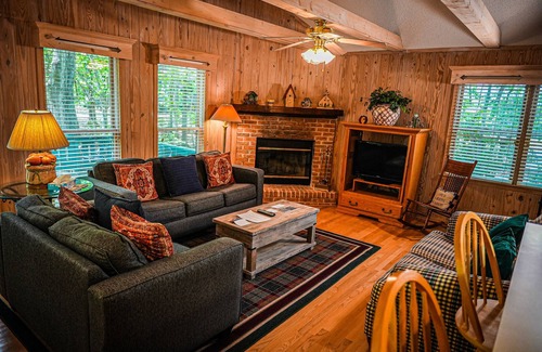 Pine Mountain Ski Chalet | Cozy cottage nestled in the woods.
