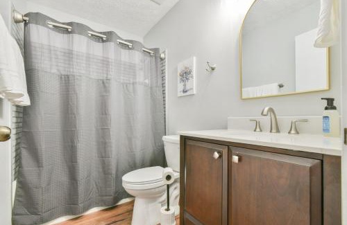 Lawrenceville House | Cozy Home with Arcade, Ping Pong & Fenced Backyard