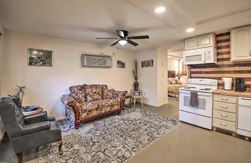 Piney Apartment | Cozy Hot Springs Studio with Boat Ramp Access!