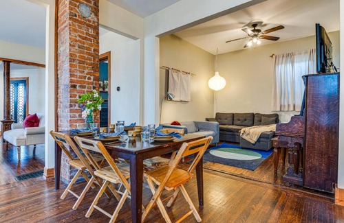 Fountain Square House | Cozy Indianapolis Vacation Rental with Micro Farm!