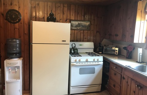 Gould City Cabin | Cozy Little Red Lodge in Michigan’s Upper Peninsula
